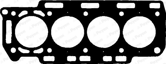 WILMINK GROUP Прокладка, головка цилиндра WG1176653